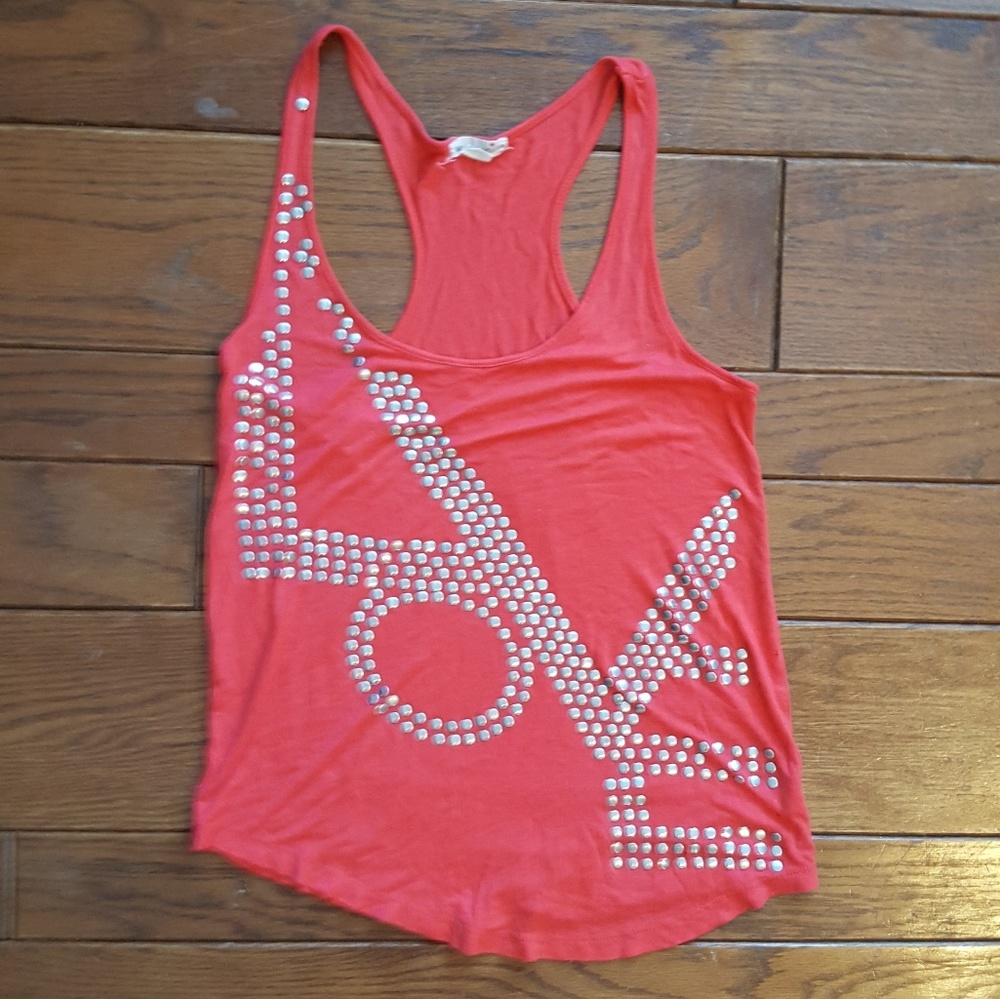 Love racerback tank